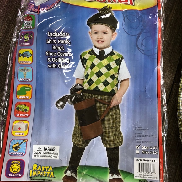 Costumes | New Toddler Golf Halloween Costume | Poshmark